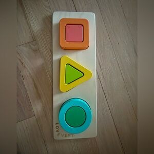 Lovevery Colorful Shape Sorter puzzle